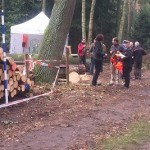 Photo-optische Rundholzvermessung bei den 4. KWF-Thementagen 2017 in Paaren im Glien (Brandenburg)